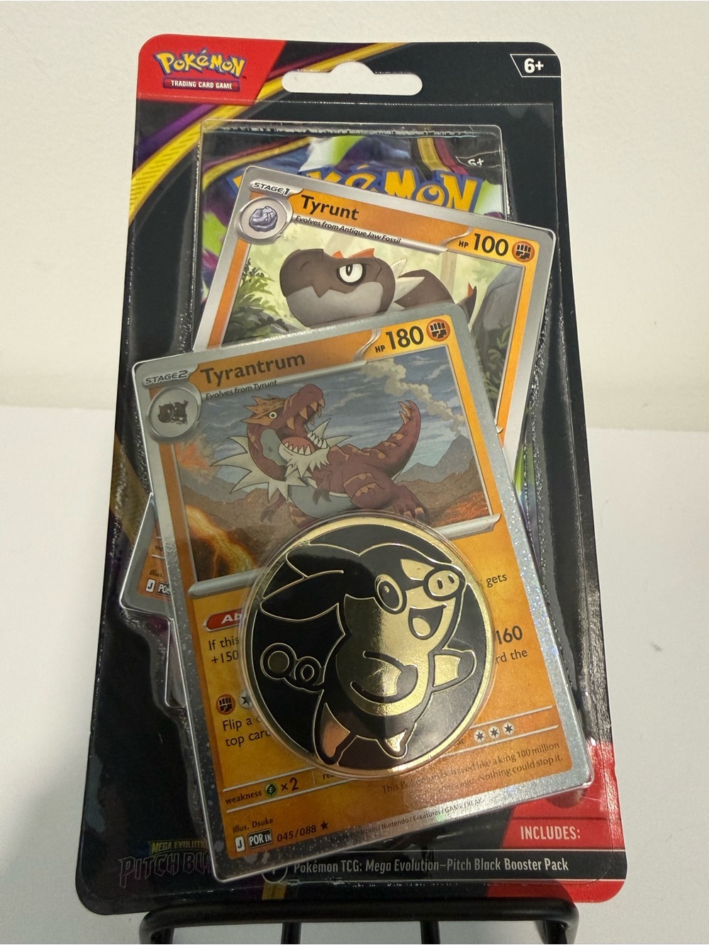 Pokemon Tyrantrun Pitch Black Booster